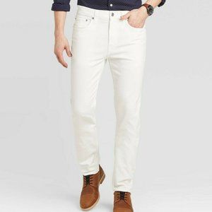 Goodfellow & Co Slim Lightweight White Denim Jeans